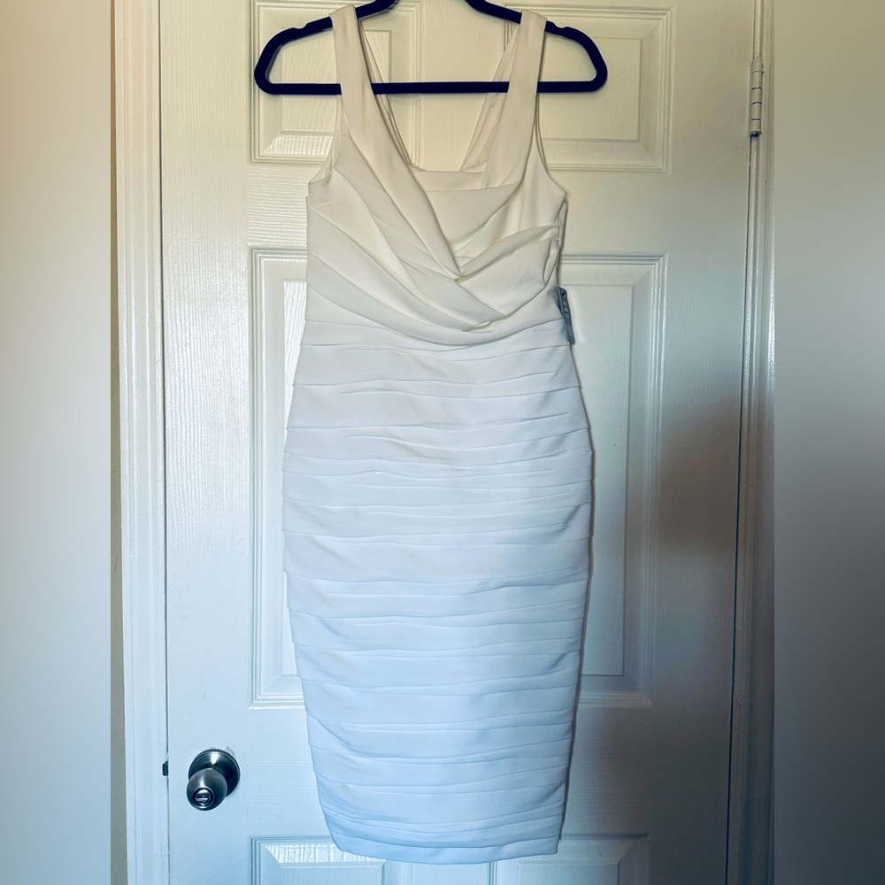 Express Bridal satin Midi dress